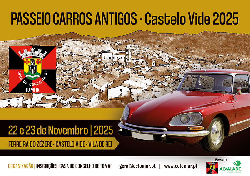 Passeio Carros Antigos – Cstelo de Vide 2025