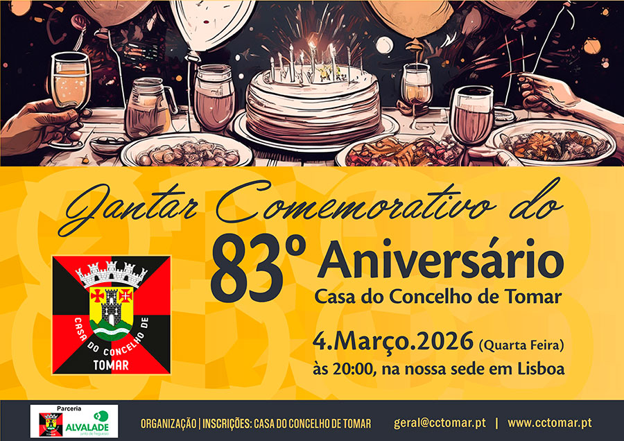 Jantar Comemorativo do 83.º Aniversário