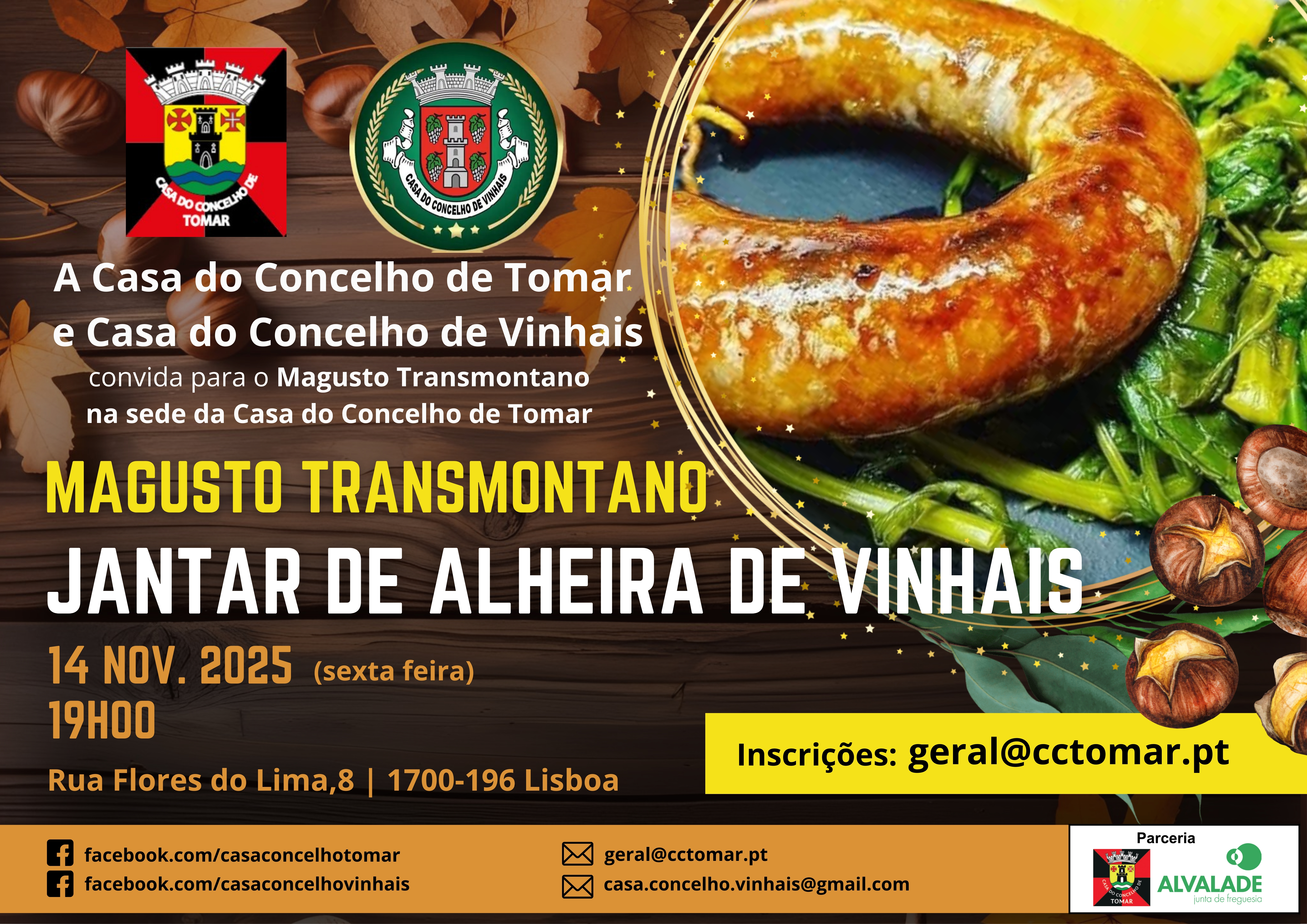 Jantar de Alheira de VInhais